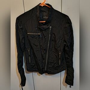 Buffalo David Bitton Women's Black Bomber Jacket